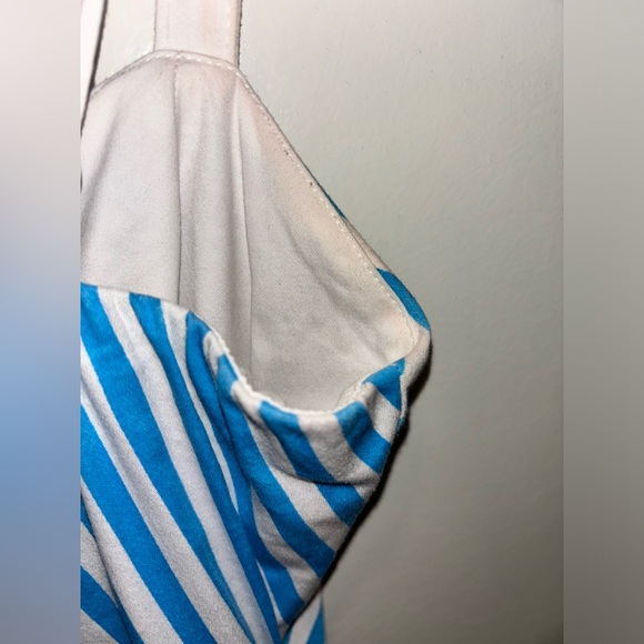 Vixen by Micheline Pitt Dollface Dress Blue and White (M) - Picture 10 of 11